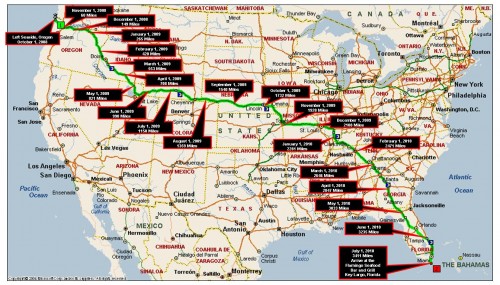 Walk Across America 1 500x285 Apex Center Passholder Completes Virtual Walk Across America