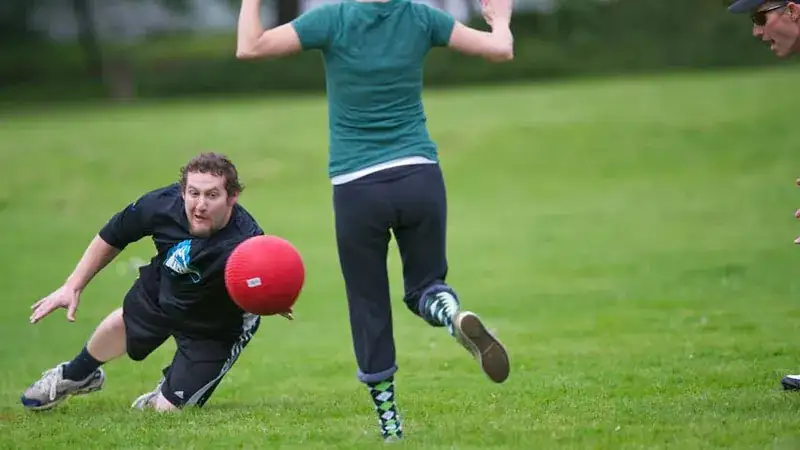 activity adult sports kickball