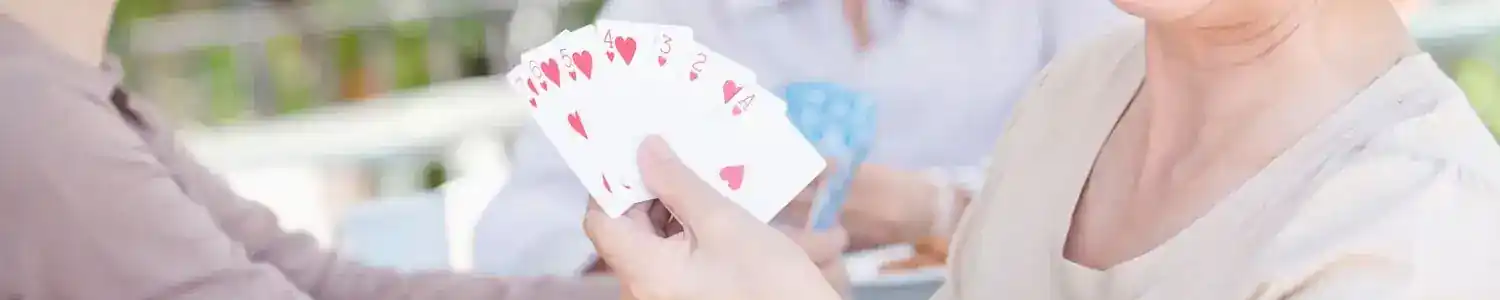 activity header clubs cards and games