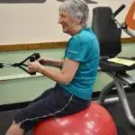 facility crc person during a workout