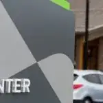 apex tennis center sign and entrance Banner