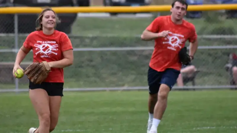 activity adult sports softball