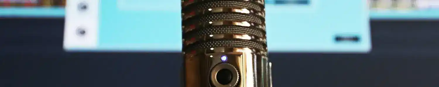 Selective Focus Photography of Gray Stainless Steel Condenser Microphone
